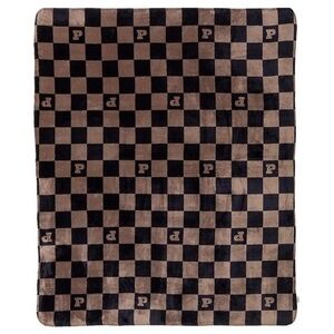 Victoria's Secret PINK Checkered Logo Cozy-Plush Blanket